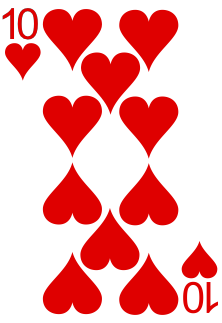 红桃 10